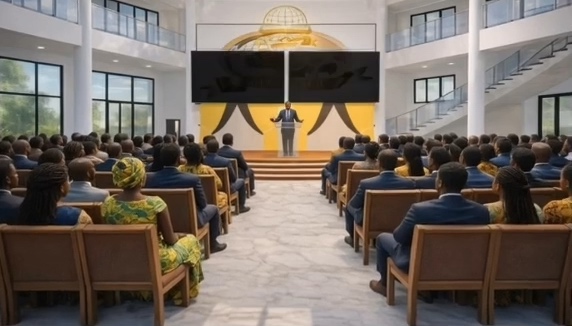 La nef en assemblée